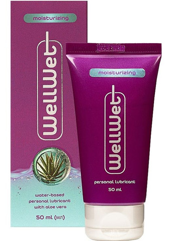Увлажняющий лубрикант из алоэ вера Water-Based Personal Lubricant 100ml (1483155-36490870) Wellwet (369490187)