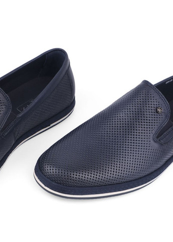 Синие мужские туфли 651b-6-a18 ss25 синяя кожа Miguel Miratez