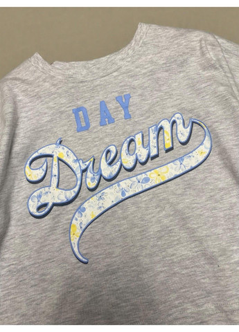 Сіра футболка дитяча на дівчинку, сіра Primark