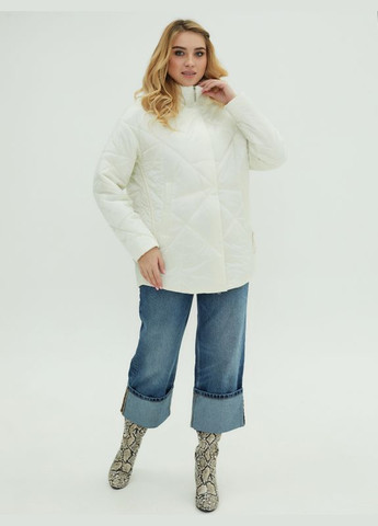 Молочна демісезонна куртка аміна Mirage