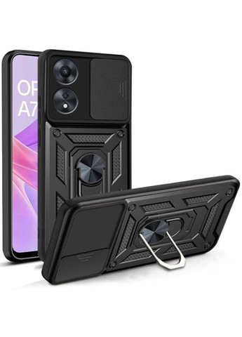Чохол до мобільного телефона (710711) BeCover Military Oppo A78 4G Black (326594400)