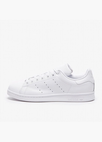 Белые всесезонные кроссовки унисекс originals stan smith - white white s75104 adidas