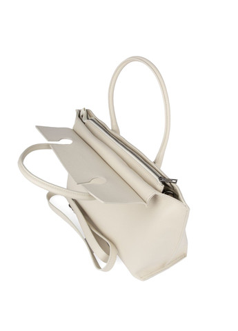 Сумка женская кожаная для документов А4 03825_f бежевая Virginia Conti (327797897)