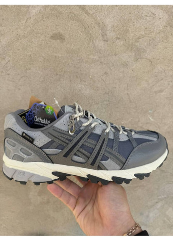 Сірі Осінні кросівки чоловічі asics gel-soloma 15-50 grey асікс гель сонома 15-50 No Brand