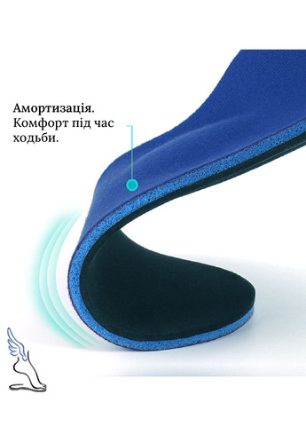 Стельки для обуви ортопедические повседневные No Brand (257608100)