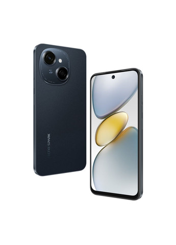Смартфон Spark Go 1 4/128ГБ Startrail Black Tecno (360411847)