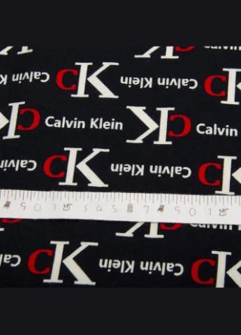 Ткань штапель Бренды CK черный No Brand (318493214)