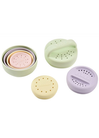 Набір іграшок для купання силіконовий, різнобарвний () Beaba 920409 (331790136)