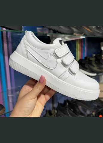 Білі кеди піка уни. натуральна шкіра 9832548 Monster