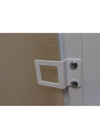 Ручка накладна металева для віконної москітної сітки Біла, пара Akpen (363329633)