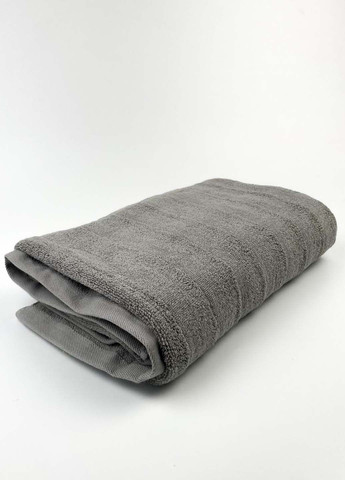Homedec полотенце лицевое махровое 100х50 см полоска серый производство - Турция