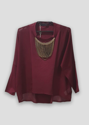 Бордовая блузка Silvian Heach