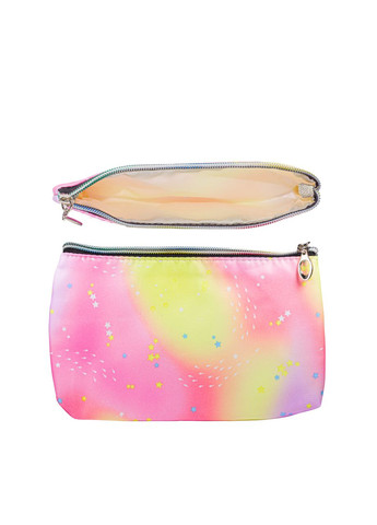 Набор косметичек для хранения аксессуаров и косметики из 3 штук Love, Фиолетовый No Brand (302723551)