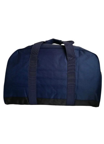 Сумка дорожня велика на 65 л з боковими кишенями та з довгим ремінем через плече 6356 синя Fashion (365439367)