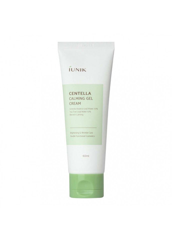 Крем-гель для чувствительной кожи лечащий с экстрактом центеллы Centella Calming Gel Cream 60ml Iunik (292323676)