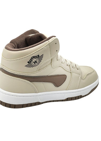 Бежевые повседневные осенние демисезонные ботинки FDEK