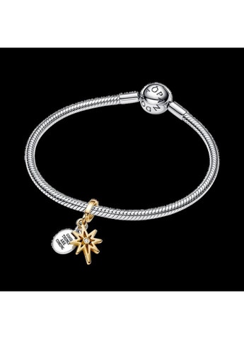 Серебряный шарм Пандора "Лучшее впереди" 763588C01 Kabluchka (355347759)