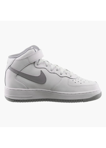 Кроссовки женские Air Force 1 Mid (Gs) (DH2933-101) Nike белые демисезоны (370780593)