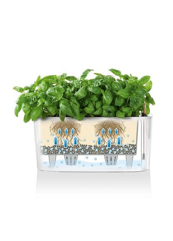 Умный вазон Delta 10 2 л белый 15460 Lechuza (316617989)