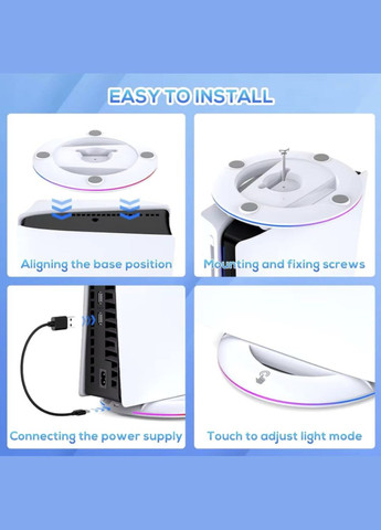 Стенд-підставка PS5 Slim тримач Sony PlayStation 5 PS5 Slim Білий Ipega (338228737)