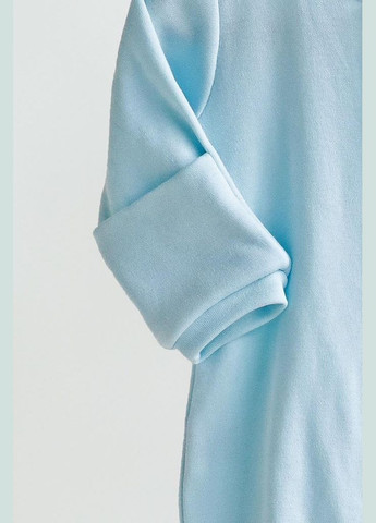 Блакитний дитячий комплект (чоловічок + шапочка + плед) для новонароджених liam блакитний Magbaby