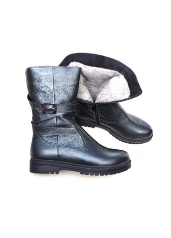 Зимові жіночі чобітки, графітового кольору. розмір 36 Fashion (368670714)