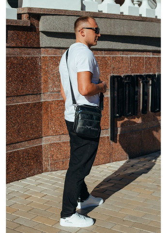 Чоловіча шкіряна сумка через плече Bexhill (289456605)