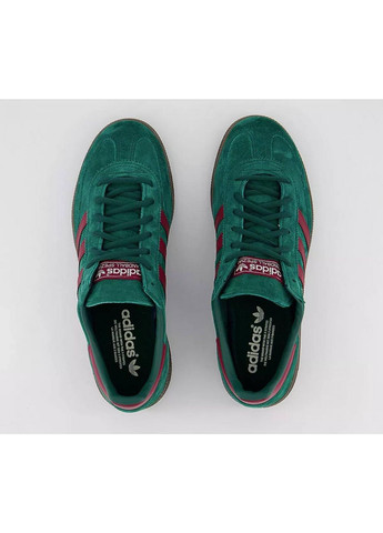 КРОССОВКИ ЖЕНСКИЕ ADIDAS CAMPUS DARK GREEN RED АДИДАС КАМПУС No Brand серые демисезоны (367173013)