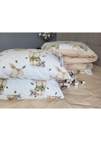 Постільна білизна Малята, ранфорс Евро розмір, наволочки 70/70 No Brand (364220141)
