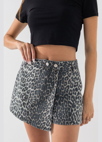 Спідниця-шорти з візерунком жіноча 4412-K (2000990617620D) shop (2000990617620) Zeo Basic Спідниці-шорти (316025614)