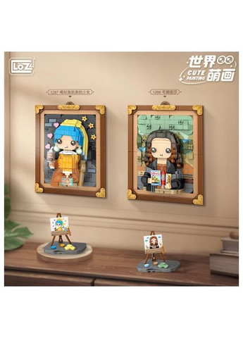 Конструктор Об'ємна картина Мона Ліза (1286) Loz Об'ємна картина Мона Ліза (366484609)