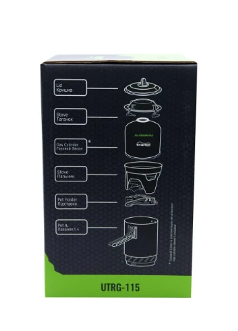 Система для приготовления пищи 1,0л olive UTRG-115 Tramp (366220690)