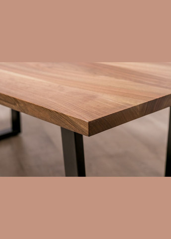 Кавовий стіл із прямокутними краями M (горіх) Стіл для чаювання EcoWalnut (294342575)