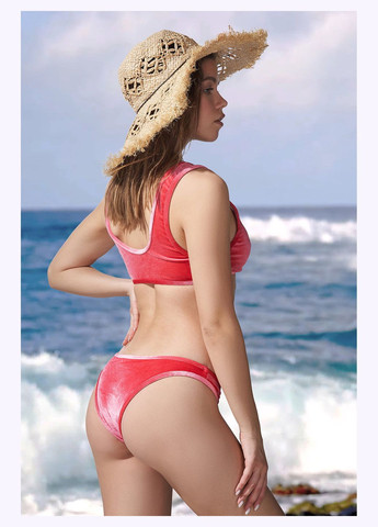 Рожевий літній купальник No Brand