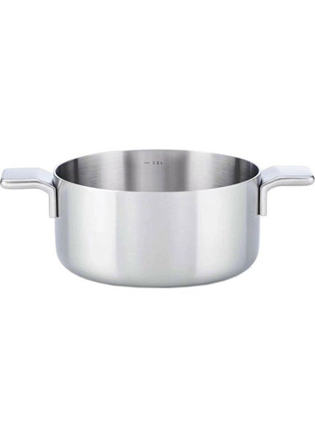 Кастрюля с крышкой MasterРro by alessi BGMP-2215 20 см 2.9 л серая No Brand (319552356)