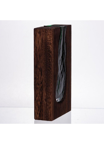 Скляна прозора ваза прямокутна, декоративна ваза для дому стильна для квітів HP-32-1 Yiwu (370373324)