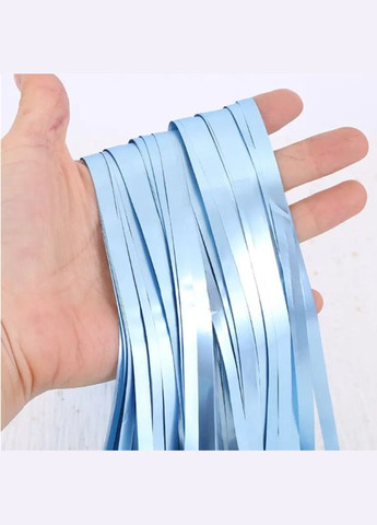 для фотозони матовий 3 м на 1 м блакитний Jannet Дощик (316580311)