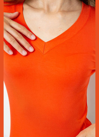 Комбинированная футболка женская с удлиненным рукавом Ager 186R312