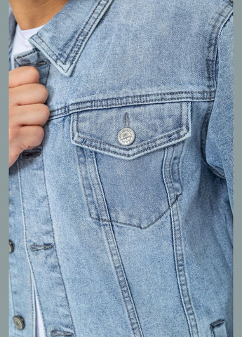 Голубая демисезонная куртка мужская джинсовая 244rma005 Ager Куртка