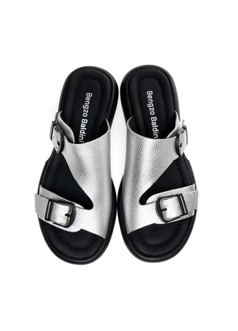 Шльопанці 01650 Срібні Bengzo Baldini (349815670)