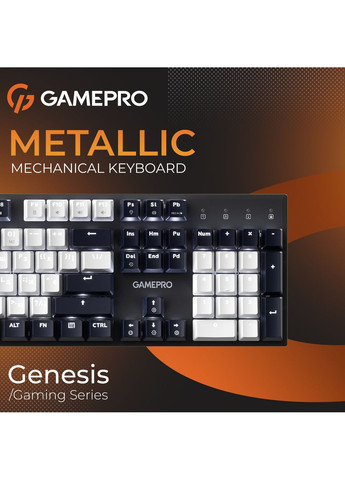 Клавіатура Genesis Metallic MK144B Outemu Red Swithes USB Black GAMEPRO (369723242)