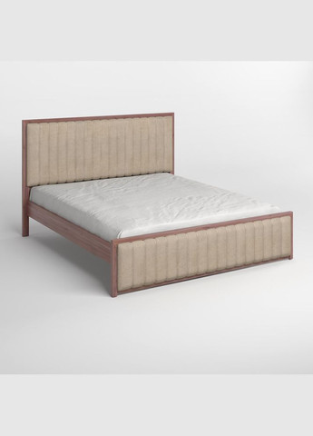 Односпальне дерев'яне ліжко Відень /Аляска 23 (Бежевий) 80х190 см (MBG-10450) Mebigrand (366085788)