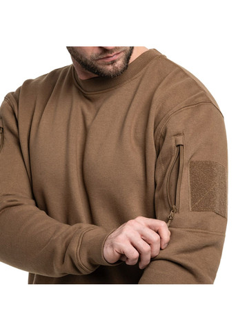 Світшот Sturm Tactical Sweatshirt Round Neck DARK COYOTE Mil-Tec (334830912)