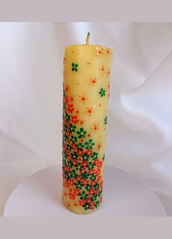 Свеча ручной работы декоративная "Дыхание весны" No Brand (349843238)