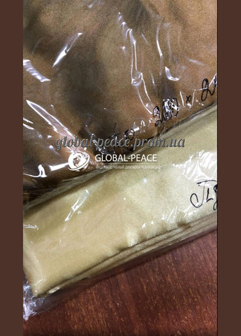 Атласне Бордове Двоспальна постільна білизна 175*210 см і Додаткові Бронзові наволочки 2 шт Moka Moka textile (308071615)