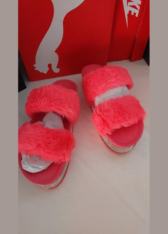 Красные шлепанцы Bamboo