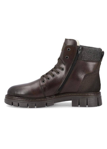 Коричневые зимние ботинки Rieker