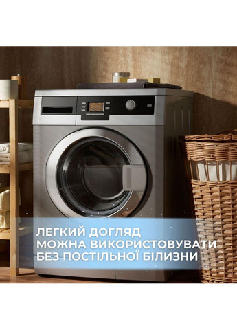 Набір постільний NordicBlue полуторний ковдра 140х210 та подушка 50х70 блакитний антиалергенний, штучний пух IDEIA (371813182)