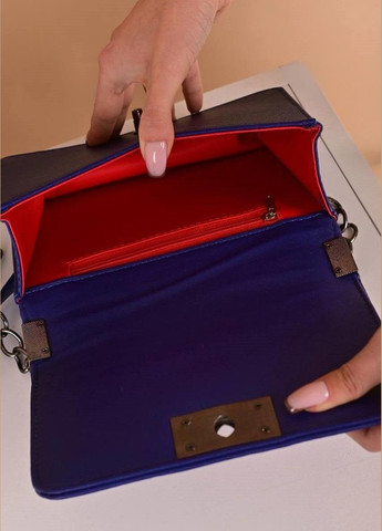 Сумка клатч жіноча синя код 7-8816 PTR No Brand (317764042)