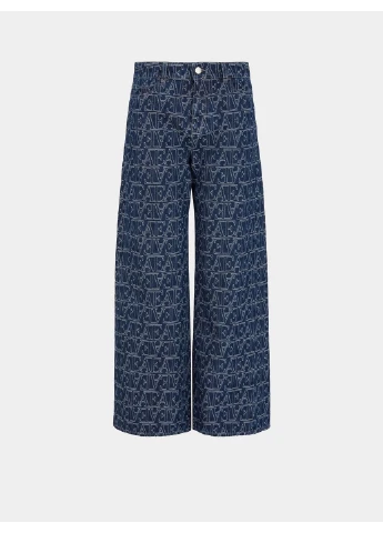 Широкие джинсы 9135523 Синий 24 5P1826 Emporio Armani - (387562572)